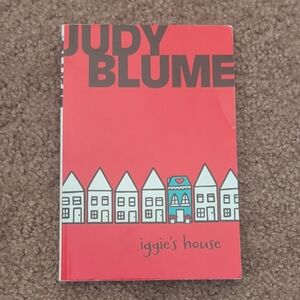 Red 'Iggie's House' Book by Judy Blume
